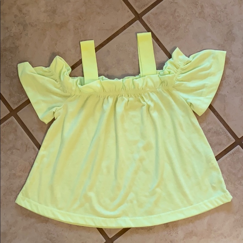 Girl’s off shoulder top